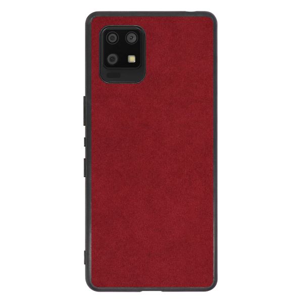 [ LOOF ALCANTARA-SHELL ] AQUOS zero6 SHG04 zero 6 ケース カバー スマホケース アルカンターラ シンプル ストラップホール [ AQUOS zero6 ]
