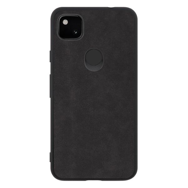 [ LOOF ALCANTARA-SHELL ] Google Pixel 4a pixel4a googlepixel4a ケース カバー スマホケース アルカンターラ シンプル ストラップホール [ Google Pixel 4a ]