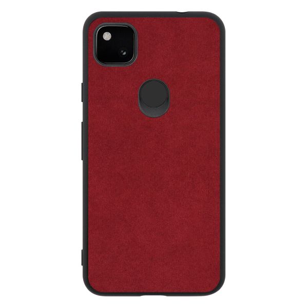 [ LOOF ALCANTARA-SHELL ] Google Pixel 4a pixel4a googlepixel4a ケース カバー スマホケース アルカンターラ シンプル ストラップホール [ Google Pixel 4a ]