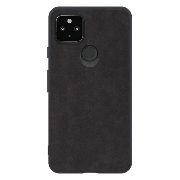 [ LOOF ALCANTARA-SHELL ] Google Pixel 5 pixel5 Googlepixel5 ケース カバー スマホケース アルカンターラ シンプル ストラップホール [ Google Pixel 5 ]