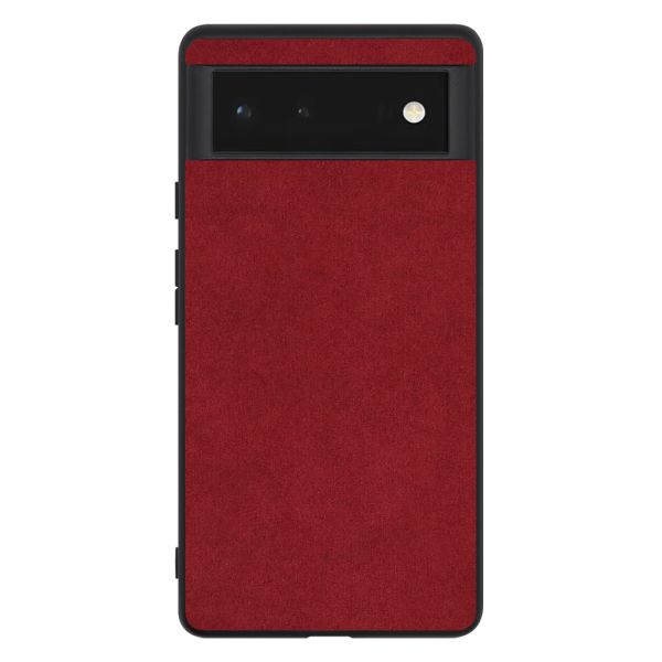 [ LOOF ALCANTARA-SHELL ] Google Pixel 6 googlepixel6 pixel6 ピクセル6 ケース カバー スマホケース アルカンターラ シンプル ストラップホール [ Google Pixel 6 ]