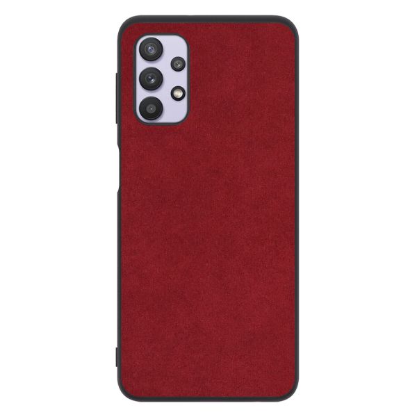 [ LOOF ALCANTARA-SHELL ] Galaxy A32 5G SCG08 a325g ケース カバー スマホケース アルカンターラ シンプル ストラップホール [ Galaxy A32 5G ]