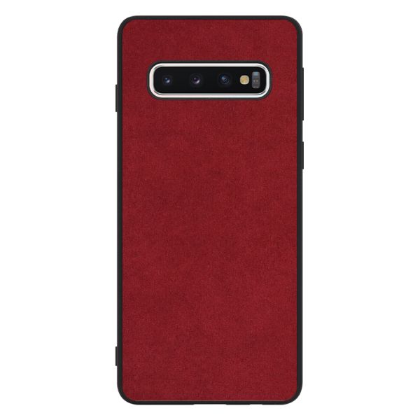 [ LOOF ALCANTARA-SHELL ] Galaxy S10 SC-03L / SCV41 galaxys10 ケース カバー スマホケース アルカンターラ シンプル ストラップホール [ Galaxy S10 ]