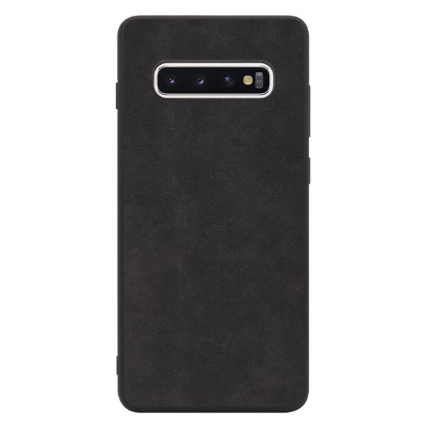 [ LOOF ALCANTARA-SHELL ] Galaxy S10+ SC-04L / SCV42 s10plus s10 plus ケース カバー スマホケース アルカンターラ シンプル ストラップホール [ Galaxy S10+ ]