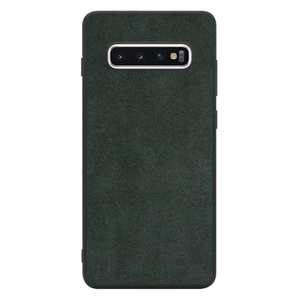 [ LOOF ALCANTARA-SHELL ] Galaxy S10+ SC-04L / SCV42 s10plus s10 plus ケース カバー スマホケース アルカンターラ シンプル ストラップホール [ Galaxy S10+ ]