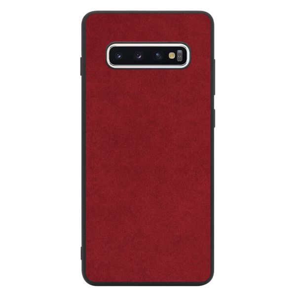 [ LOOF ALCANTARA-SHELL ] Galaxy S10+ SC-04L / SCV42 s10plus s10 plus ケース カバー スマホケース アルカンターラ シンプル ストラップホール [ Galaxy S10+ ]