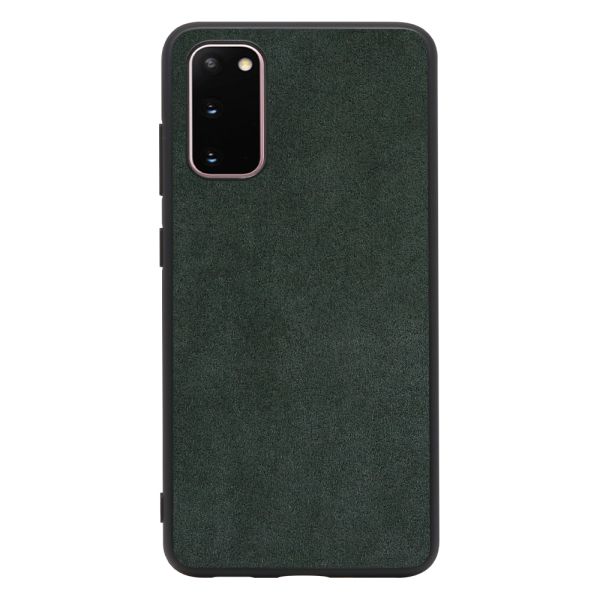 [ LOOF ALCANTARA-SHELL ] Galaxy S20 5G SC-51A / SCG01 s205g ケース カバー スマホケース アルカンターラ シンプル ストラップホール [ Galaxy S20 5G ]