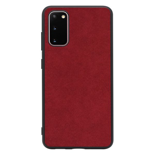 [ LOOF ALCANTARA-SHELL ] Galaxy S20 5G SC-51A / SCG01 s205g ケース カバー スマホケース アルカンターラ シンプル ストラップホール [ Galaxy S20 5G ]