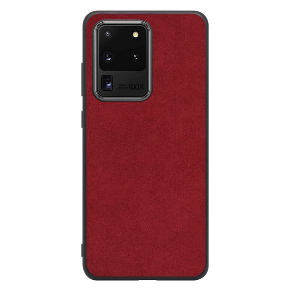 [ LOOF ALCANTARA-SHELL ] Galaxy S20 Ultra s20ultra ケース カバー スマホケース アルカンターラ シンプル ストラップホール [ Galaxy S20 Ultra 5G ]