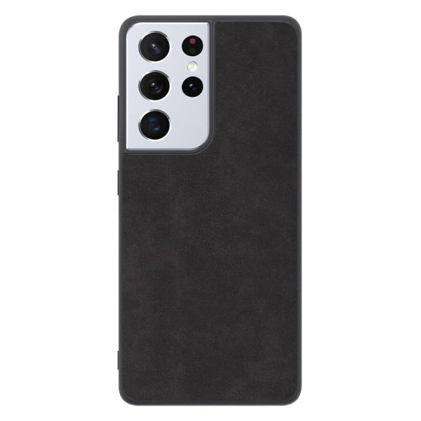 [ LOOF ALCANTARA-SHELL ] Galaxy S21 Ultra 5G SC-52B s21ultra5g s21ultra ケース カバー スマホケース アルカンターラ シンプル ストラップホール [ Galaxy S21 Ultra 5G ]