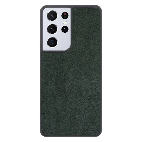 [ LOOF ALCANTARA-SHELL ] Galaxy S21 Ultra 5G SC-52B s21ultra5g s21ultra ケース カバー スマホケース アルカンターラ シンプル ストラップホール [ Galaxy S21 Ultra 5G ]