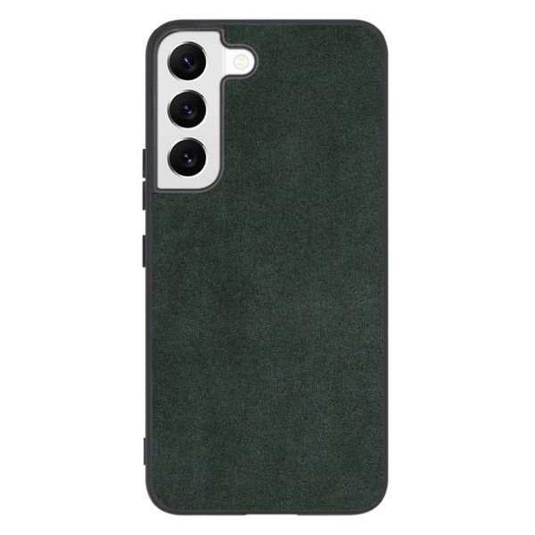 [ LOOF ALCANTARA-SHELL ] Galaxy S22 SC-51C / SCG13  ケース カバー スマホケース アルカンターラ シンプル ストラップホール [ Galaxy S22 ]
