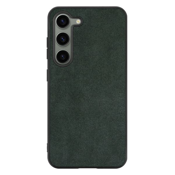 [ LOOF ALCANTARA-SHELL ] Galaxy S23  ケース カバー スマホケース アルカンターラ シンプル ストラップホール [ Galaxy S23 ]