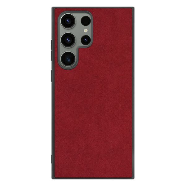 [ LOOF ALCANTARA-SHELL ] Galaxy S23 Ultra s23ultra ケース カバー スマホケース アルカンターラ シンプル ストラップホール [ Galaxy S23 Ultra ]