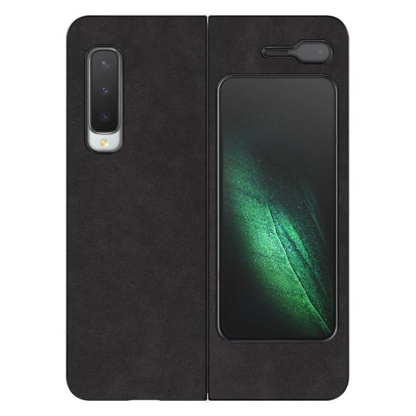 [ LOOF ALCANTARA-SHELL ] Galaxy Fold SCV44  ケース カバー スマホケース アルカンターラ シンプル  [ Galaxy Fold ]