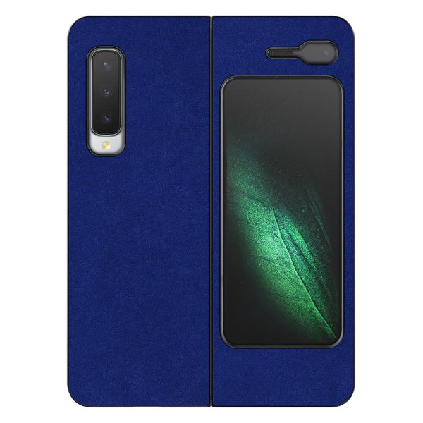[ LOOF ALCANTARA-SHELL ] Galaxy Fold SCV44  ケース カバー スマホケース アルカンターラ シンプル  [ Galaxy Fold ]