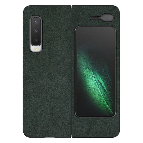 [ LOOF ALCANTARA-SHELL ] Galaxy Fold SCV44  ケース カバー スマホケース アルカンターラ シンプル  [ Galaxy Fold ]