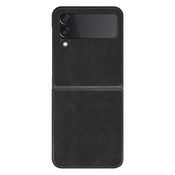 [ LOOF ALCANTARA-SHELL ] Galaxy Z Flip4 zflip4 ケース カバー スマホケース アルカンターラ シンプル  [ Galaxy Z Flip4 ]