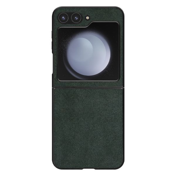 [ LOOF ALCANTARA-SHELL ] Galaxy Z Flip5 zflip5 ケース カバー スマホケース アルカンターラ シンプル  [ Galaxy Z Flip5 ]
