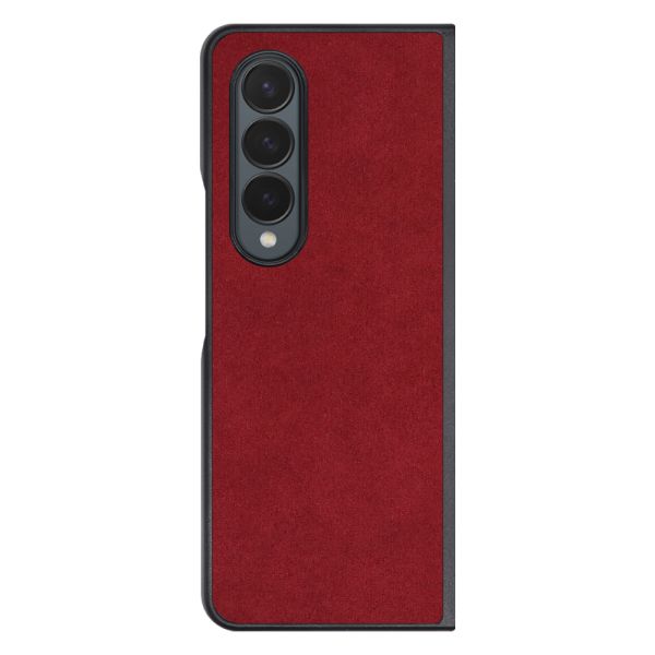 [ LOOF ALCANTARA-SHELL ] Galaxy Z Fold4 zfold4 ケース カバー スマホケース アルカンターラ シンプル  [ Galaxy Z Fold4 ]