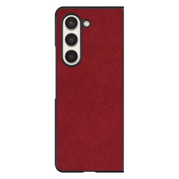 [ LOOF ALCANTARA-SHELL ] Galaxy Z Fold5 zfold5 ケース カバー スマホケース アルカンターラ シンプル  [ Galaxy Z Fold5 ]