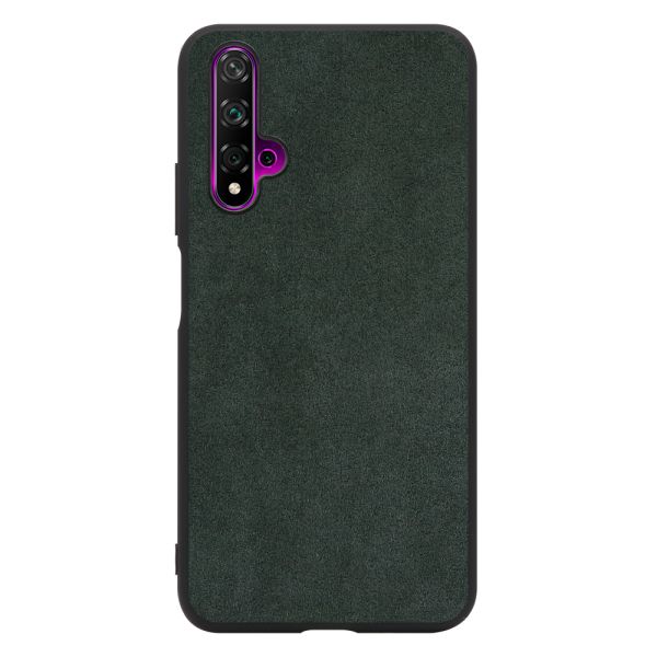 [ LOOF ALCANTARA-SHELL ] HUAWEI nova 5T nova5t ケース カバー スマホケース アルカンターラ シンプル ストラップホール [ HUAWEI nova 5T ]