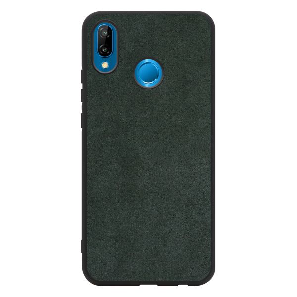[ LOOF ALCANTARA-SHELL ] HUAWEI P20 lite p20lite ケース カバー スマホケース アルカンターラ シンプル ストラップホール [ HUAWEI P20 lite ]