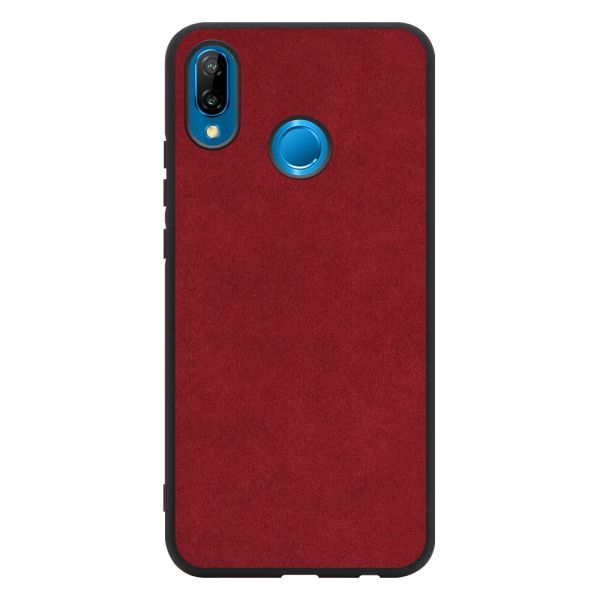 [ LOOF ALCANTARA-SHELL ] HUAWEI P20 lite p20lite ケース カバー スマホケース アルカンターラ シンプル ストラップホール [ HUAWEI P20 lite ]
