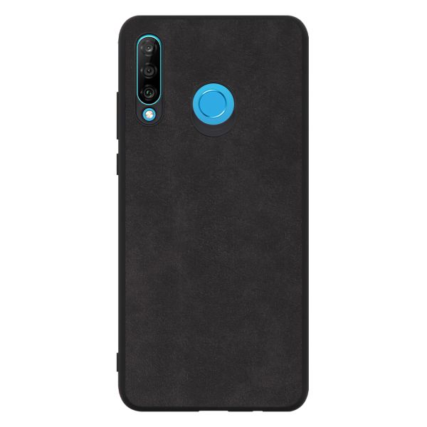 [ LOOF ALCANTARA-SHELL ] HUAWEI P30 lite / P30 lite Premium p30lite p30litepremium ケース カバー スマホケース アルカンターラ シンプル ストラップホール [ HUAWEI P30 lite / lite Premium ]