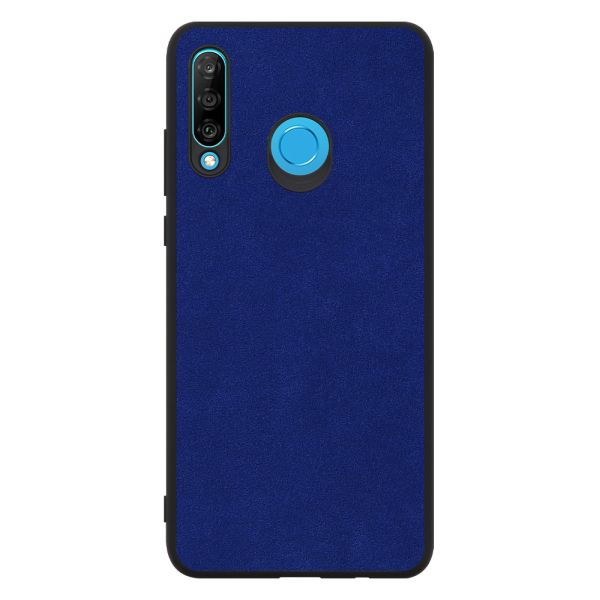 [ LOOF ALCANTARA-SHELL ] HUAWEI P30 lite / P30 lite Premium p30lite p30litepremium ケース カバー スマホケース アルカンターラ シンプル ストラップホール [ HUAWEI P30 lite / lite Premium ]