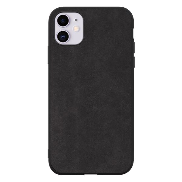[ LOOF ALCANTARA-SHELL ] iPhone 11 iPhone11 ケース カバー スマホケース アルカンターラ シンプル ストラップホール [ iPhone 11 ]