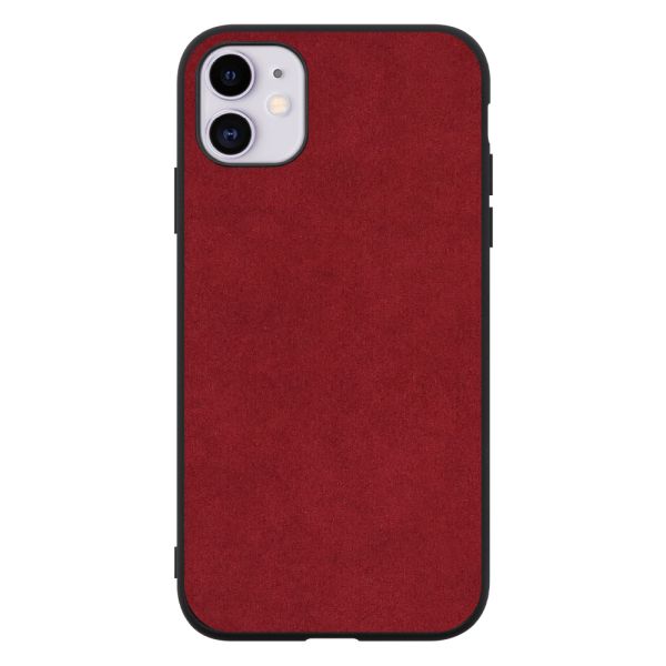 [ LOOF ALCANTARA-SHELL ] iPhone 11 iPhone11 ケース カバー スマホケース アルカンターラ シンプル ストラップホール [ iPhone 11 ]