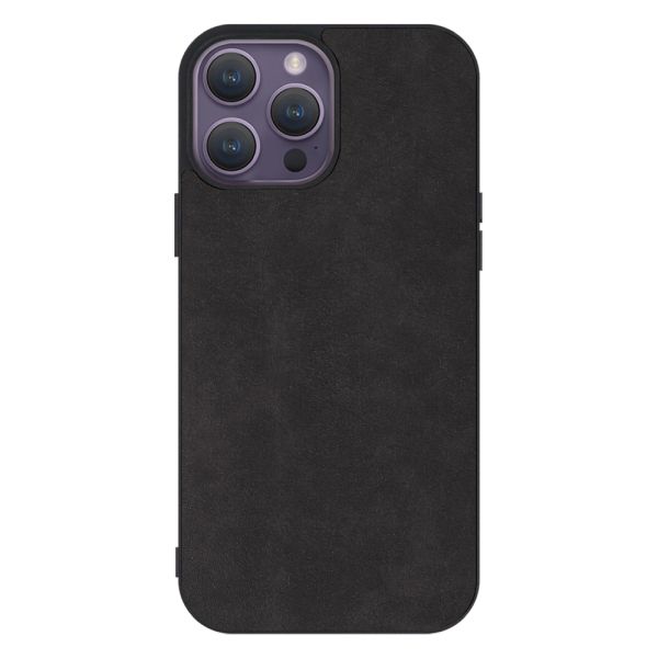[ LOOF ALCANTARA-SHELL ] iPhone 14 Pro Max iphone14promax 14promax プロマックス ケース カバー スマホケース アルカンターラ シンプル ストラップホール [ iPhone 14 Pro Max ]