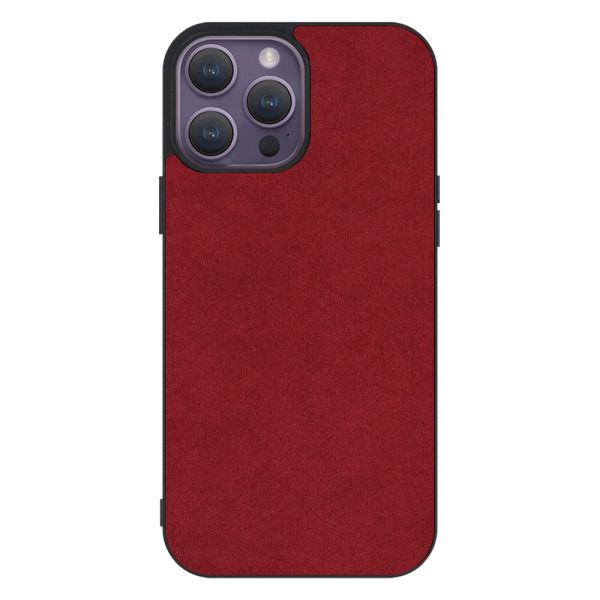 [ LOOF ALCANTARA-SHELL ] iPhone 14 Pro Max iphone14promax 14promax プロマックス ケース カバー スマホケース アルカンターラ シンプル ストラップホール [ iPhone 14 Pro Max ]