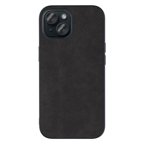 [ LOOF ALCANTARA-SHELL ] iPhone 15 iPhone15 アイフォン15 iPhone 15 アイフォン 15 ケース カバー スマホケース アルカンターラ シンプル ストラップホール [ iPhone 15 ]