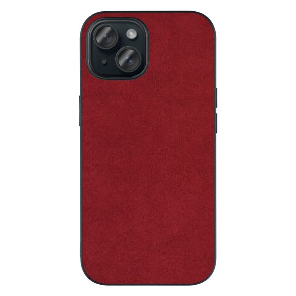 [ LOOF ALCANTARA-SHELL ] iPhone 15 iPhone15 アイフォン15 iPhone 15 アイフォン 15 ケース カバー スマホケース アルカンターラ シンプル ストラップホール [ iPhone 15 ]