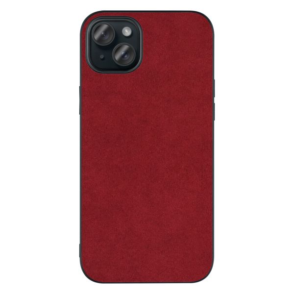 [ LOOF ALCANTARA-SHELL ] iPhone 15 Plus iPhone15 Plus アイフォン15 プラス iPhone 15 Plus 15Plus アイフォン 15 ケース カバー スマホケース アルカンターラ シンプル ストラップホール [ iPhone 15 Plus ]