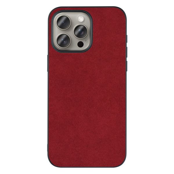 [ LOOF ALCANTARA-SHELL ] iPhone 15 Pro Max iPhone15 Pro Max アイフォン15 プロ マックス iPhone 15 15ProMax アイフォン 15 ケース カバー スマホケース アルカンターラ シンプル ストラップホール [ iPhone 15 Pro Max ]