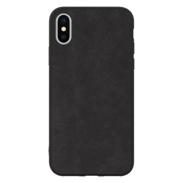 [ LOOF ALCANTARA-SHELL ] iPhone X / XS iPhonex iPhonexs ケース カバー スマホケース アルカンターラ シンプル ストラップホール [ iPhone X / XS ]