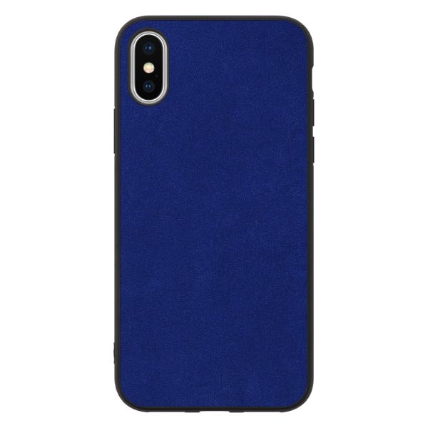 [ LOOF ALCANTARA-SHELL ] iPhone X / XS iPhonex iPhonexs ケース カバー スマホケース アルカンターラ シンプル ストラップホール [ iPhone X / XS ]