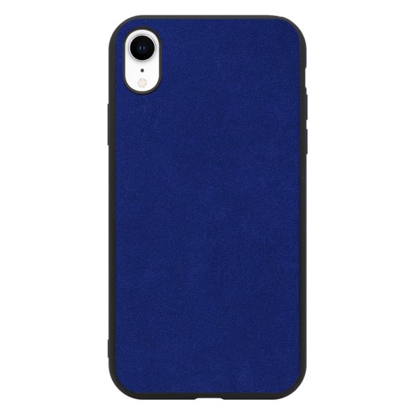 [ LOOF ALCANTARA-SHELL ] iPhone XR iPhonexr ケース カバー スマホケース アルカンターラ シンプル ストラップホール [ iPhone XR ]