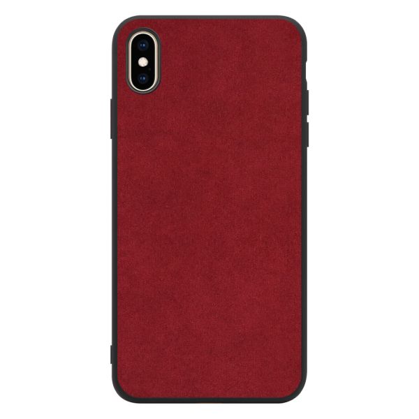 [ LOOF ALCANTARA-SHELL ] iPhone XS Max iPhonexsmax xsmax ケース カバー スマホケース アルカンターラ シンプル ストラップホール [ iPhone XS Max ]