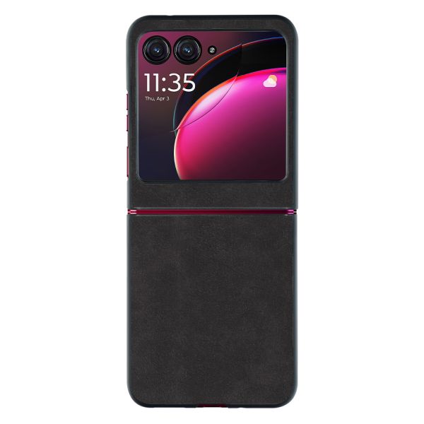 [ LOOF ALCANTARA-SHELL ] motorola razr 40 ultra  ケース カバー スマホケース アルカンターラ シンプル  [ motorola razr 40 ultra ]