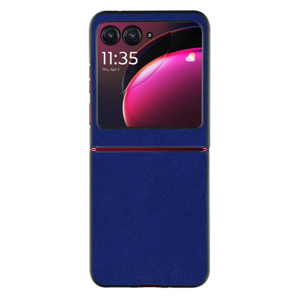 [ LOOF ALCANTARA-SHELL ] motorola razr 40 ultra  ケース カバー スマホケース アルカンターラ シンプル  [ motorola razr 40 ultra ]
