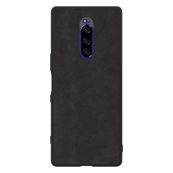 [ LOOF ALCANTARA-SHELL ] Xperia 1 / 1 Professional Edition xperia1 ケース カバー スマホケース アルカンターラ シンプル ストラップホール [ Xperia 1 / 1 Professional Edition ]