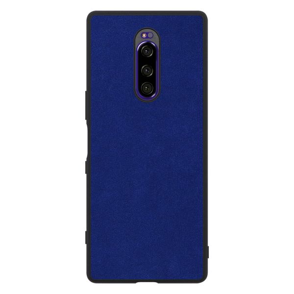 [ LOOF ALCANTARA-SHELL ] Xperia 1 / 1 Professional Edition xperia1 ケース カバー スマホケース アルカンターラ シンプル ストラップホール [ Xperia 1 / 1 Professional Edition ]