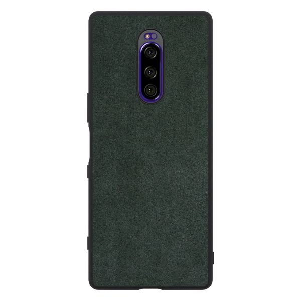 [ LOOF ALCANTARA-SHELL ] Xperia 1 / 1 Professional Edition xperia1 ケース カバー スマホケース アルカンターラ シンプル ストラップホール [ Xperia 1 / 1 Professional Edition ]