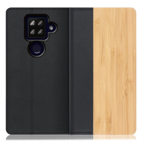 [ LOOF NATURE ] AQUOS sense4 plus sense4plus sense 4plus sense 4 スマホケース ケース カバー 手帳型ケース カード収納 マグネット付き 天然木 本革 ベルトなし [ AQUOS sense4 plus ]