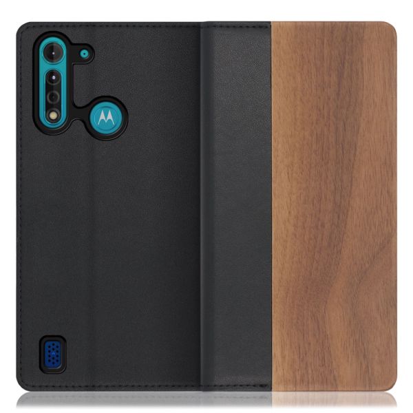 [ LOOF NATURE ] moto g8 power lite motog8powerlite g8powerlite powerlite スマホケース ケース カバー 手帳型ケース カード収納 マグネット付き 天然木 本革 ベルトなし [ moto g8 power lite ]