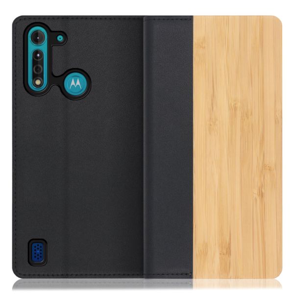 [ LOOF NATURE ] moto g8 power lite motog8powerlite g8powerlite powerlite スマホケース ケース カバー 手帳型ケース カード収納 マグネット付き 天然木 本革 ベルトなし [ moto g8 power lite ]